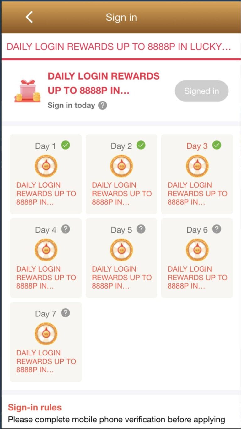 How to Claim Bonus: Step 2